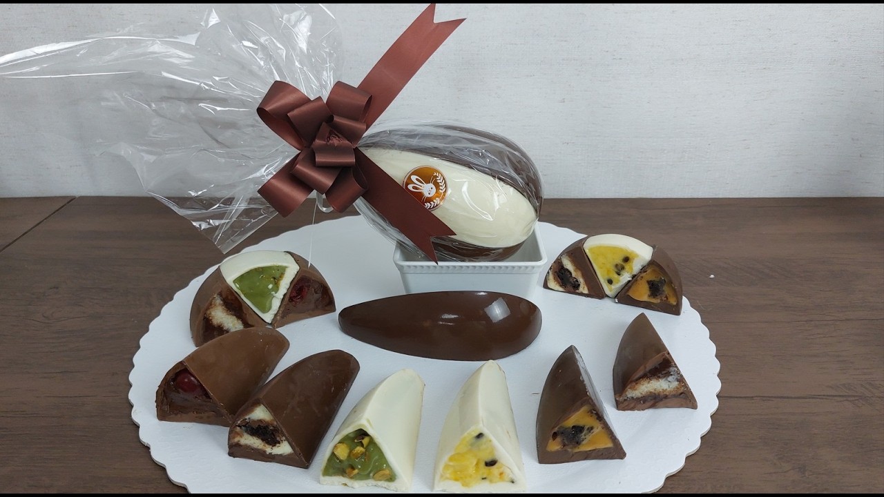 OVO DE PÁSCOA DE FATIAS: Passo a Passo, Custos e Recheios Inéditos! | Lu Diniz