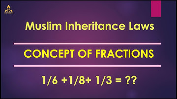 10_Concept of Fractions (Urdu/Hindi)   #akrislamic #musliminheritance @fractions