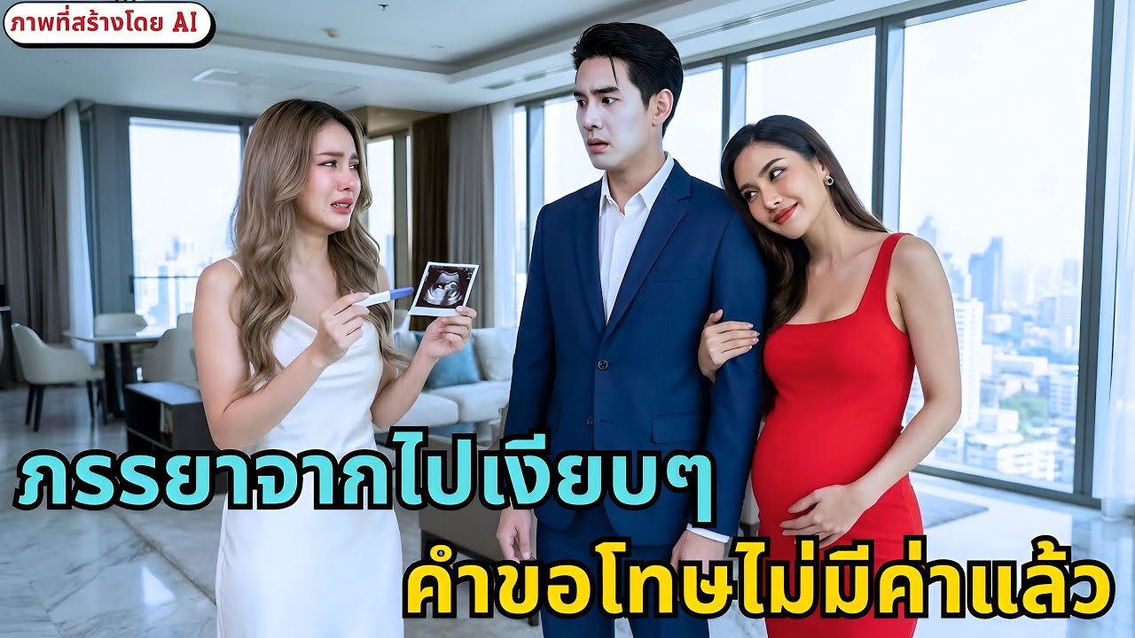 ภรรยาหายไปหลังรู้ว่าสามีมีลูกกับคนอื่น…วันที่เขาคุกเข่าขอ ก็ไม่มีโอกาสแล้ว!(เรื่องแต่งโดย AI)