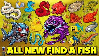 [ 299 ] How To Get ALL NEW 17 Fish in FIND THE FISH - Roblox