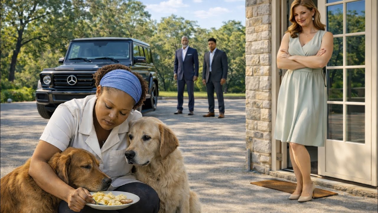 I was eating breakfast on the back porch steps with the dogs when my son pulled up in a black G Wagon. I wasn't supposed to be there. My employer had made that clear that morning when she told me,...