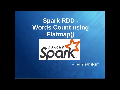 Spark RDD -Words Count using Flatmap()