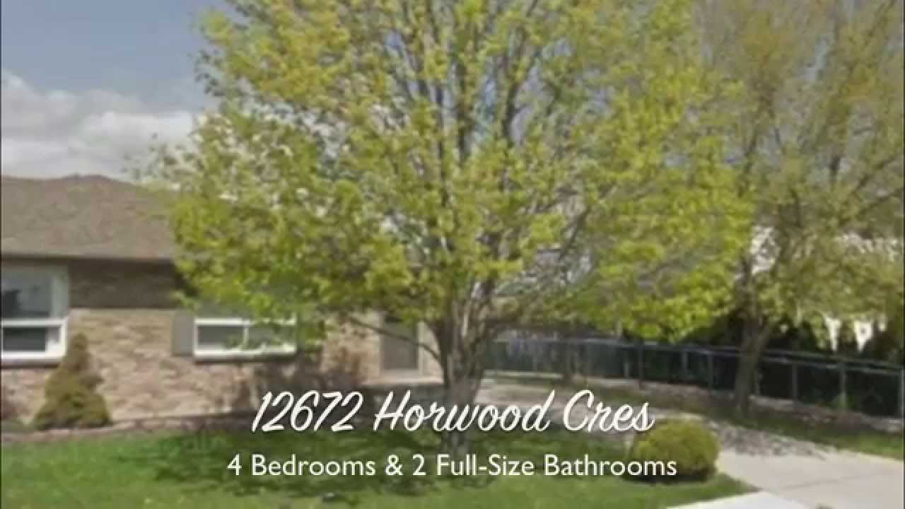 Tecumseh Ontario House For Sale 12672 Horwood Cres. YouTube