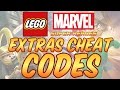 Lego Marvel Super Heroes All Extras Cheat Codes Lego Marvel Super Heroes All Extras Cheat Codes