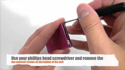 How to install a iPod Nano 2nd Generation Screen (LCD)