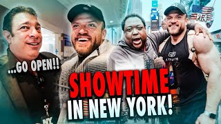 Der Bär im Open Bodybuilding?! | NY Pro Show Day