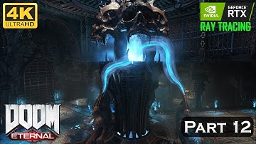 DOOM ETERNAL Walkthrough Gameplay Part 12 (Nekravol Part 2) 4K Ultra PC