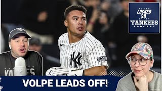 The Yankees lose to the Marlins but Volpe gets the leadoff spot!