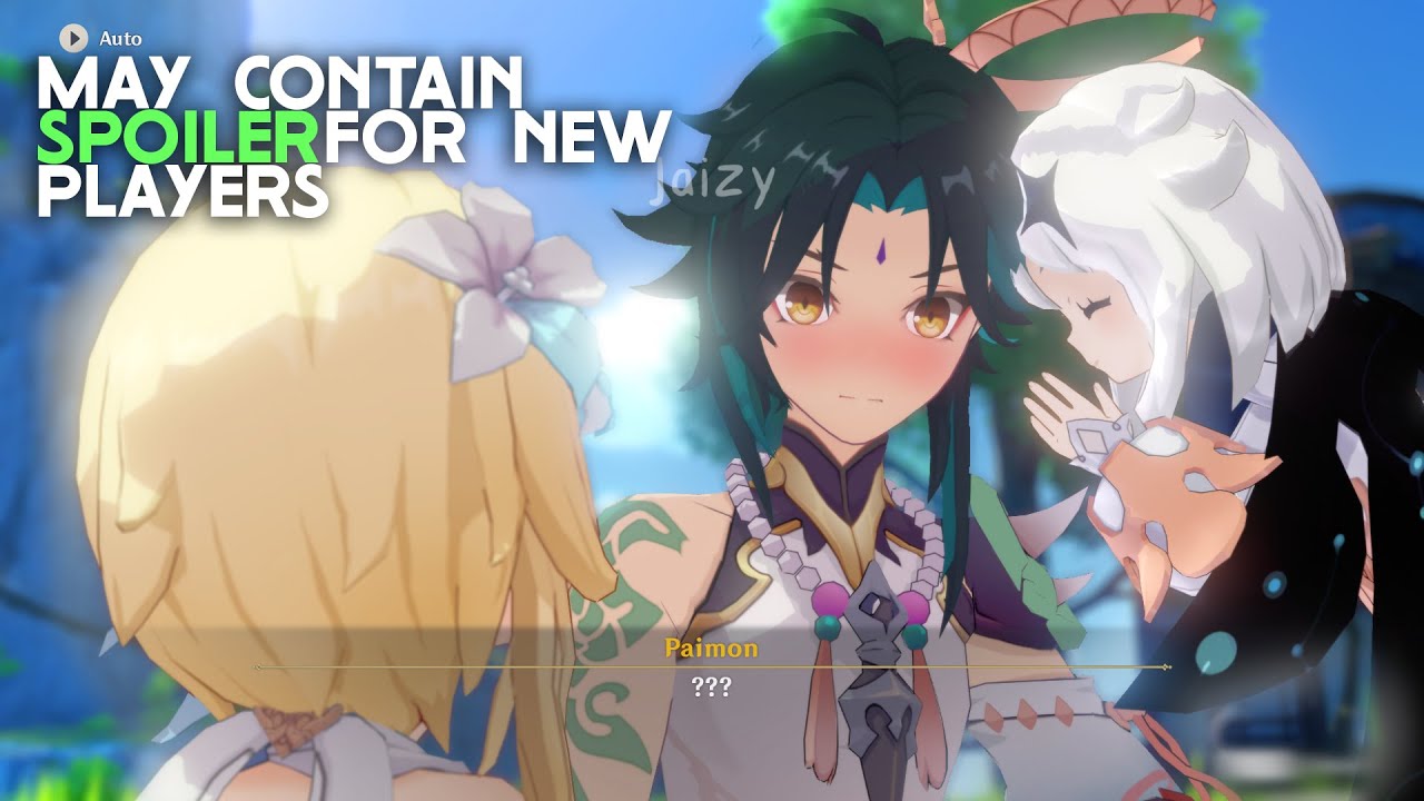 Если Genshin Impact — это отомэ-игра 2 | Xiao x Lumine