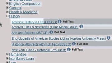 Searching the Library Databases (Full Video)