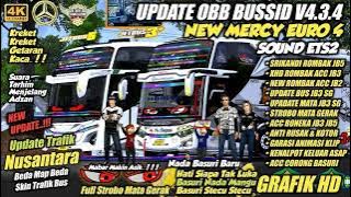 UPDATE NEW !! OBB BUSSID V4.3.4 MERCY EURO 4 | ACC ROMBAK BUS GRAFIK HD | Bus Simulator Indonesia