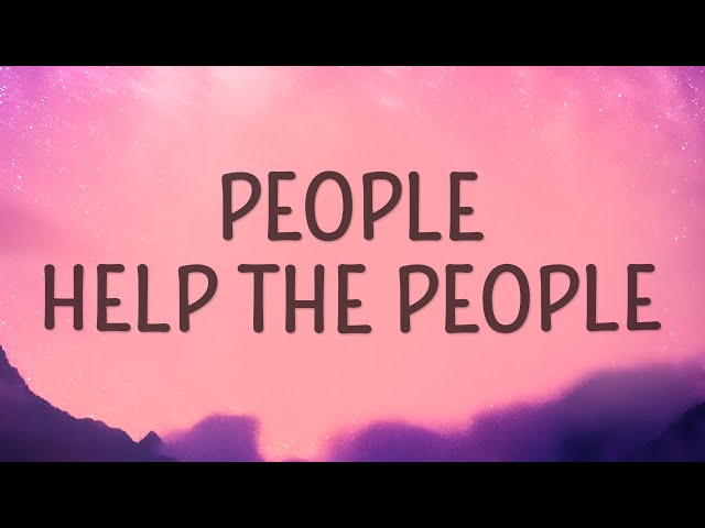 Birdy - People Help The People (Lyrics) class=