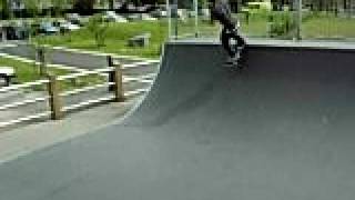 Cornwall halfpipe skate session