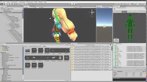 unity 05(1) CharacterAnim 角色動畫設定