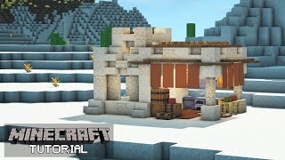 Minecraft: Small Desert House Tutorial (How To Build)