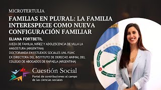 Familias en plural: la familia interespecie como nueva configuración familiar