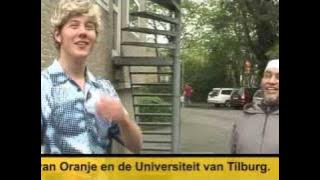 Chros Neegers bezoekt de Universiteit van Tilburg