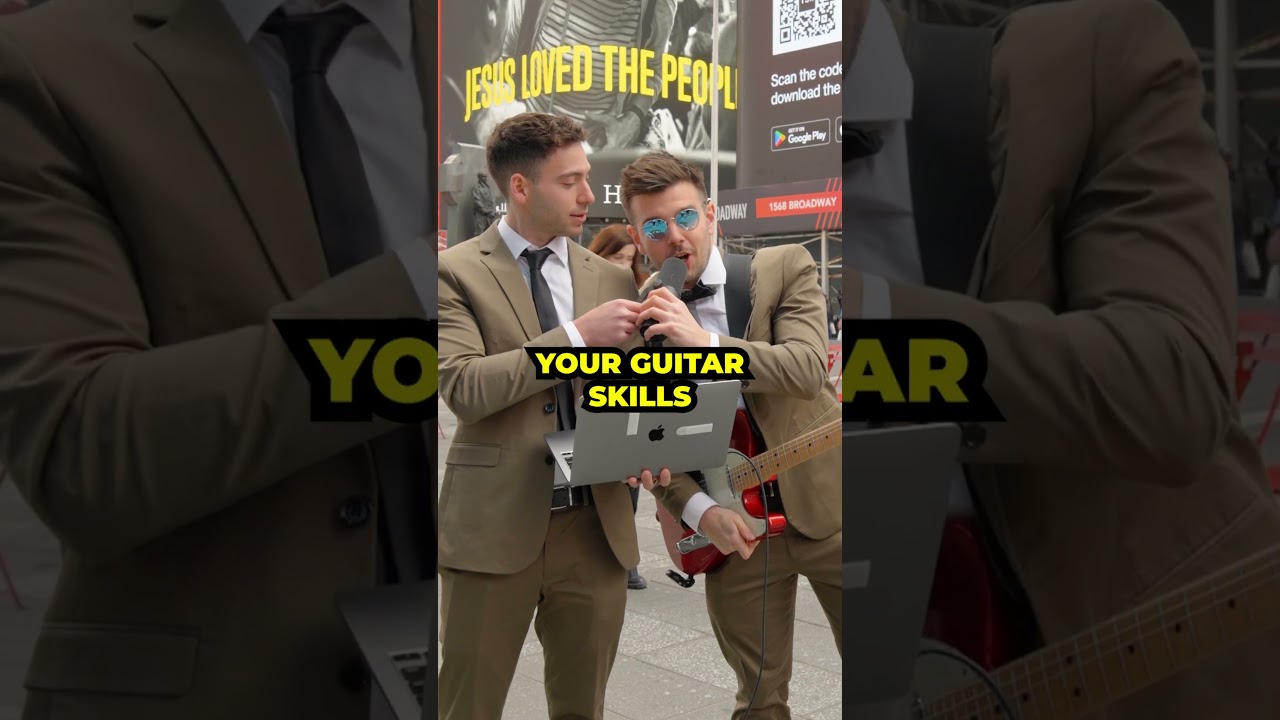 ⁣Best Guitar Solo Wins $100?! 😱💰🔥