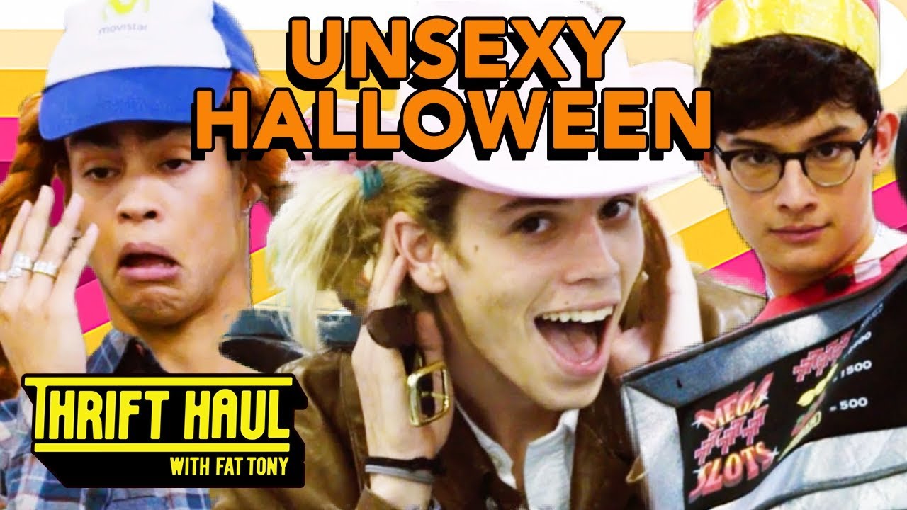 Unsexy Halloween Costumes ft. PRETTYMUCH | Thrift Haul | Tatered