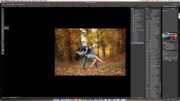 Fall photoshop tutorial - Create beautiful fall colors in seconds