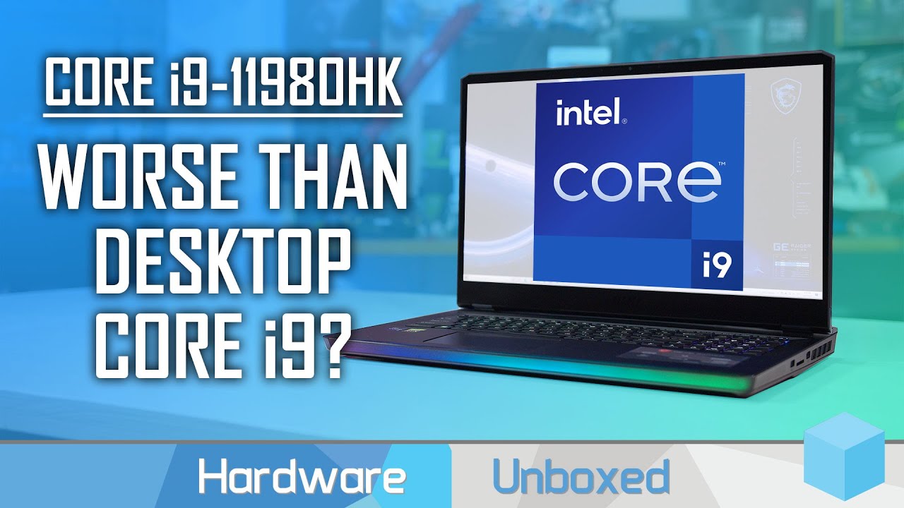 Intel Core i9-11980HK Review, Don't Waste Your Money - YouTube