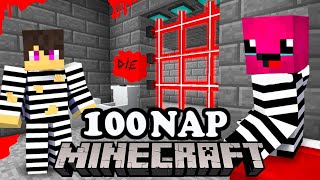 100 NAP A TITKOS BÖRTÖNBEN! | Minecraft