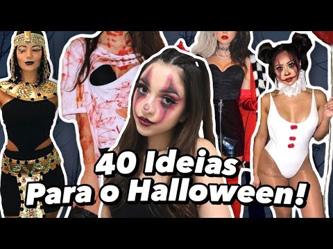 Vídeo: Roupas Originais De Halloween Para Meninas