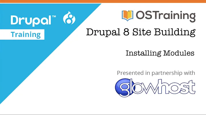 Drupal 8 Site Building, Lesson 5: Installing Modules and Using Drush