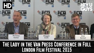 The Lady in the Van Press Conference in Full - Maggie Smith & Alan Bennett