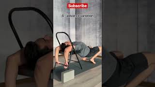 Chair yoga | chair yoga shoulder and armpit stretching | advance chair yoga #shorts #yoga #chairyoga