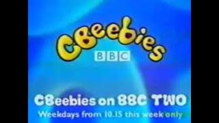 CBeebies on BBC Two UK 2002 Promo 3