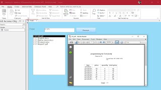 Learn open files on your computer using Microsoft #access database