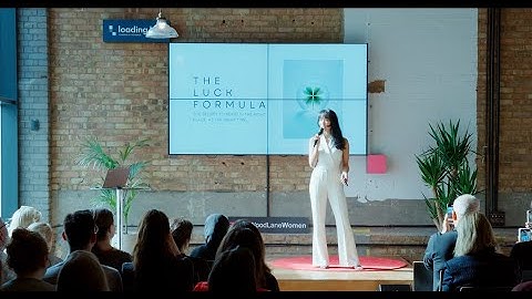 The Luck Formula: The Secret to Being in the Right Place at Right Time | Yin Noe | TEDxWoodLaneWomen