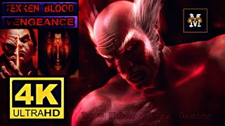 Tekken Blood Vengeance | Devil Jin Vs Devil Kazuya Vs Beast Heihachi Remastered 4K Ultra HD (Esubs)