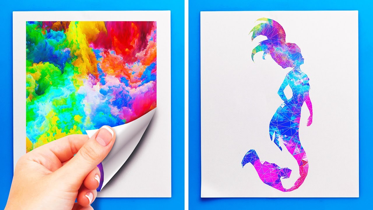 BRILLIANT ART IDEAS FOR EVERYONE - YouTube