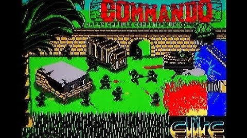 Commando - ZX Spectrum Vs Commodore 64