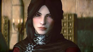 Skyrim ٠ Seranas Reaction If You Give Auriels Bow To Isran The Dawnguard