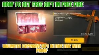 How to get unlimited Gift in free fire || free fire unlimited diamonds screenshot 3