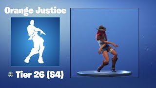 Orange Justice Fortnite Emote