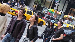 Set di un Film mentre passeggio a Time Square - NEW YORK Rosy Paolo ViaggiFaiDaTe
