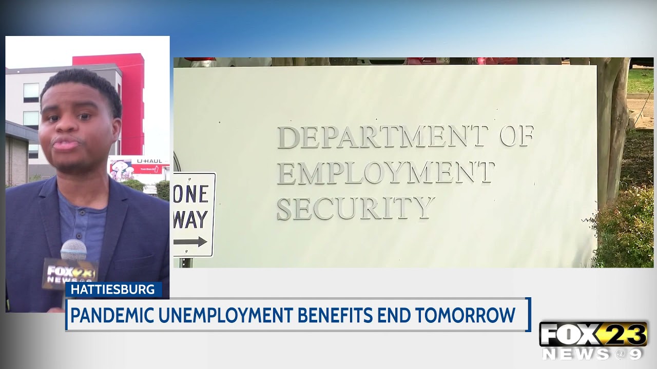 Pandemic unemployment benefits end