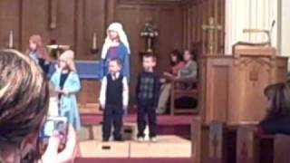 Connor's Christmas Program Part 1