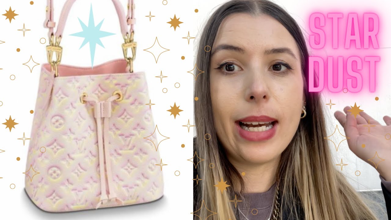 Unbox a Louis Vuitton Summer Neverfull MM Pink Stardust Tote with