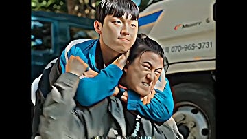 Suho aura in fight 💀📈🎬 weak Hero class 1 #weakheroclass1 #kdrama #shorts