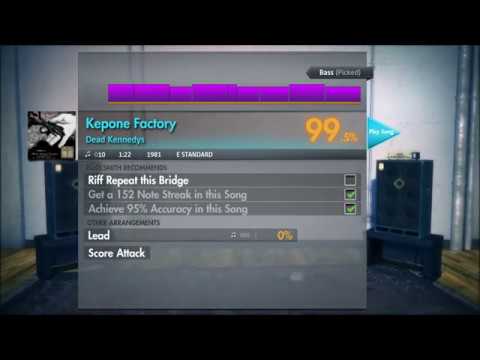 Rocksmith2014 bass - Dead Kennedys "Kepone factory"