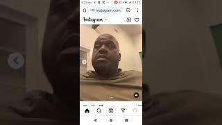 Shaquille O'Neal Ninja Man impression (Real Badman)