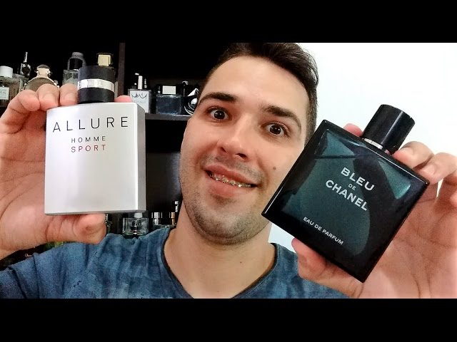 Collection of Bleu and Allure Homme Perfumes - Chanel - YouTube