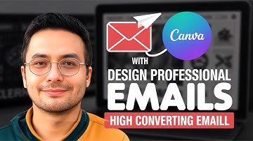 How To Design Professional Emails With Canva - 2025 (High Converting Email)