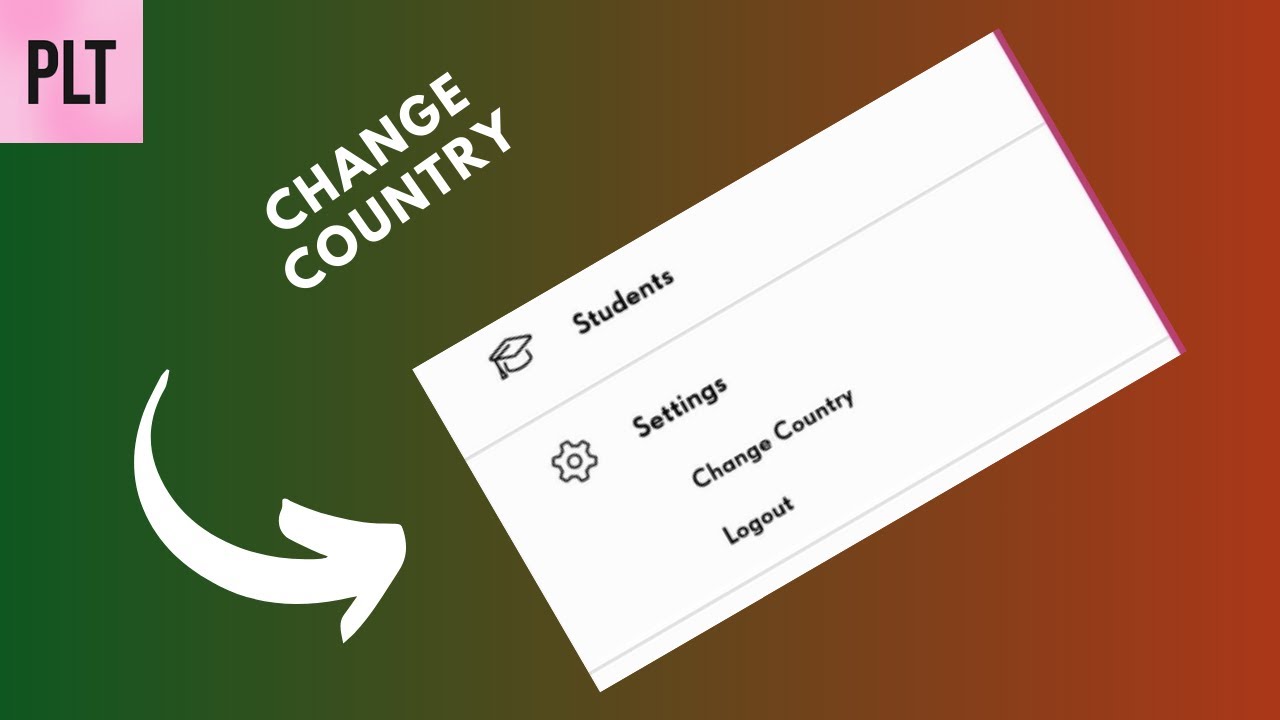 how to change country on plt - YouTube
