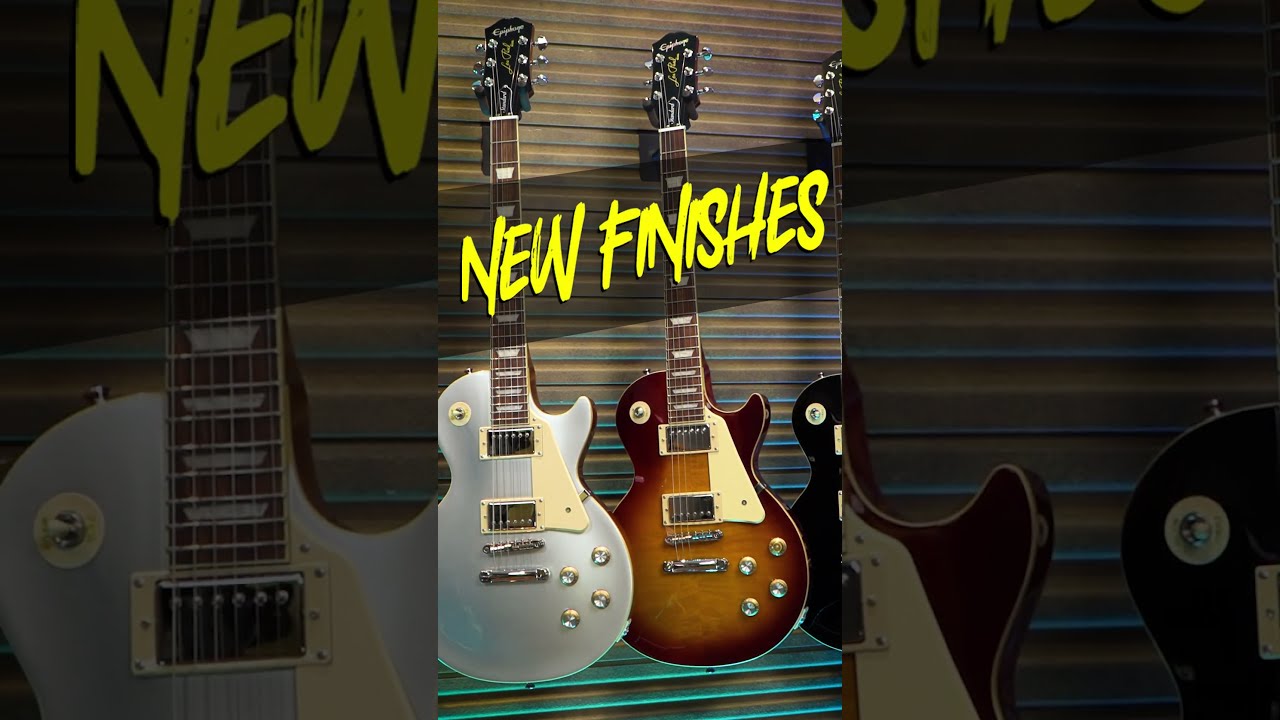  NEW FINISHES Epiphone Les Paul Standard 60s YOU NEED TO SEE THIS